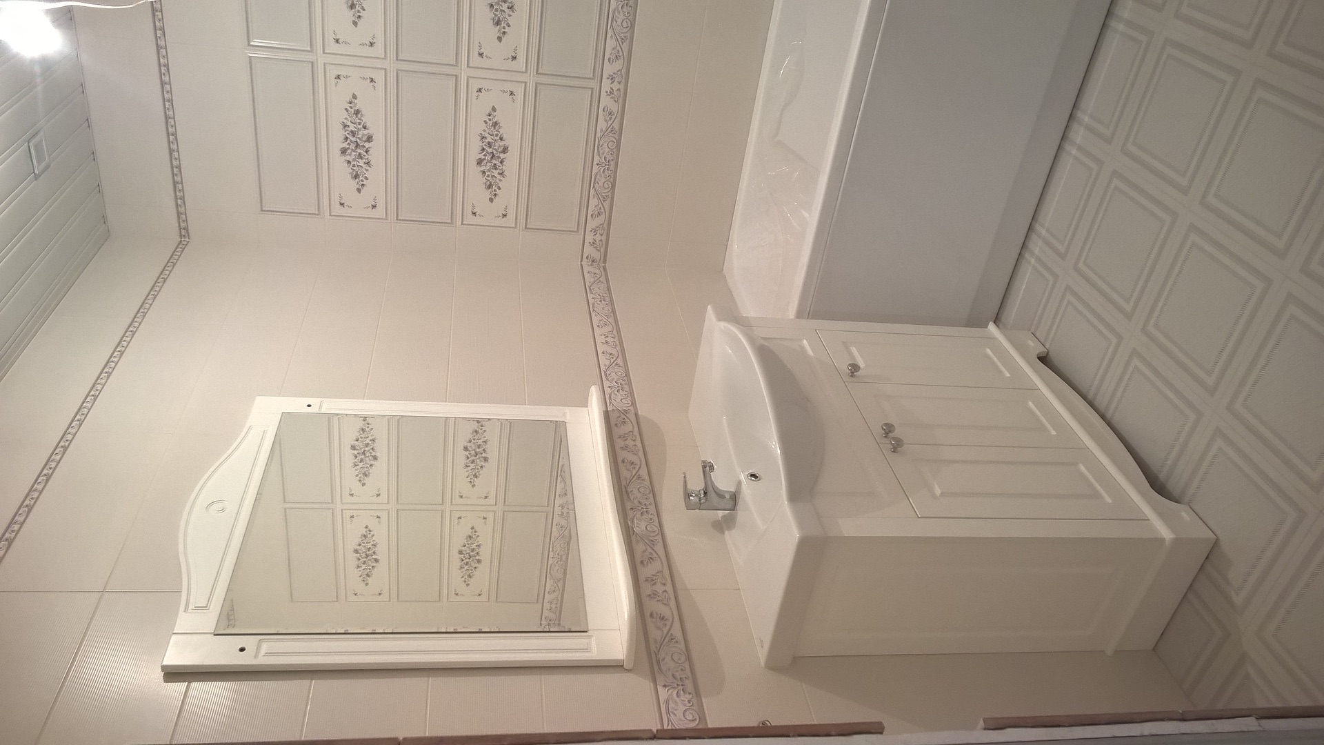Baie clasică: mobilier și sanitare